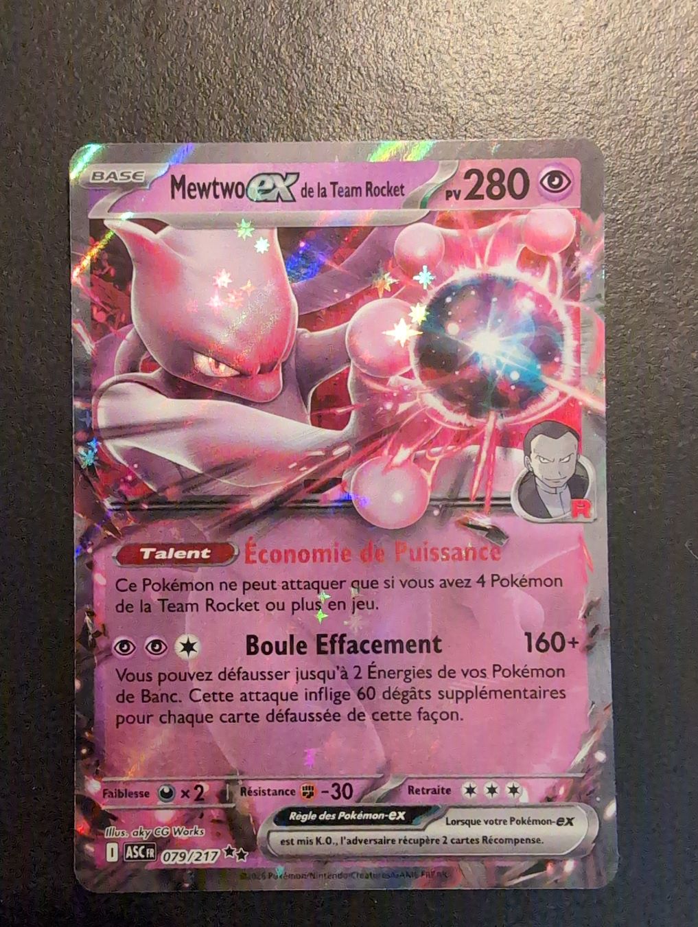 Pokémon Carte collezionabili: Mewtwo ex Pokemon 079/217 – Usato da sugiez venduto da Svicente