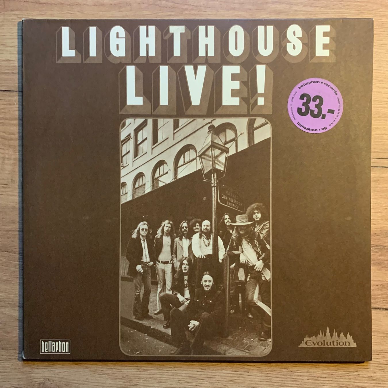Schallplatten: LIGHTHOUSE - LIVE!...OG GER 1973...EX/EX – Gebraucht aus Gals von Diskopatshop