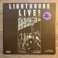 LIGHTHOUSE - LIVE!...OG GER 1973...EX/EX