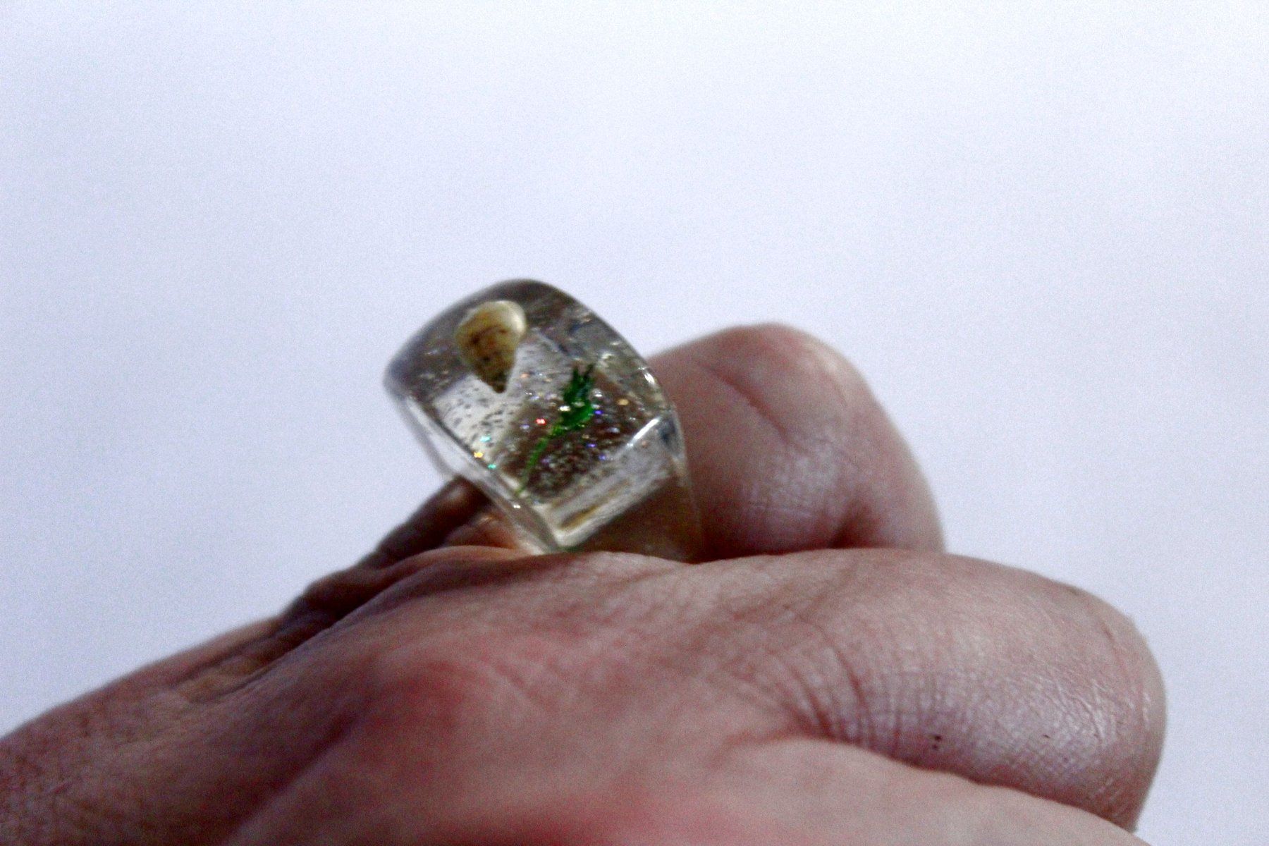 Anelli: Vintage Space-Age - Ring mit Muschel, Seestern, Seeigel, usw – Nuovo (secondo la descrizione) da Bern venduto da Vitaneuf 3