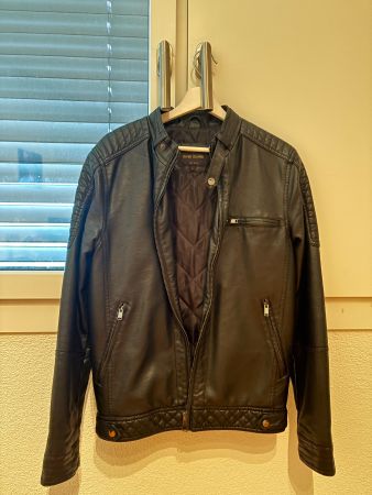 River Island Kunstlederjacke, Grösse S