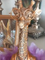 Deko: Goldiger Giraffe