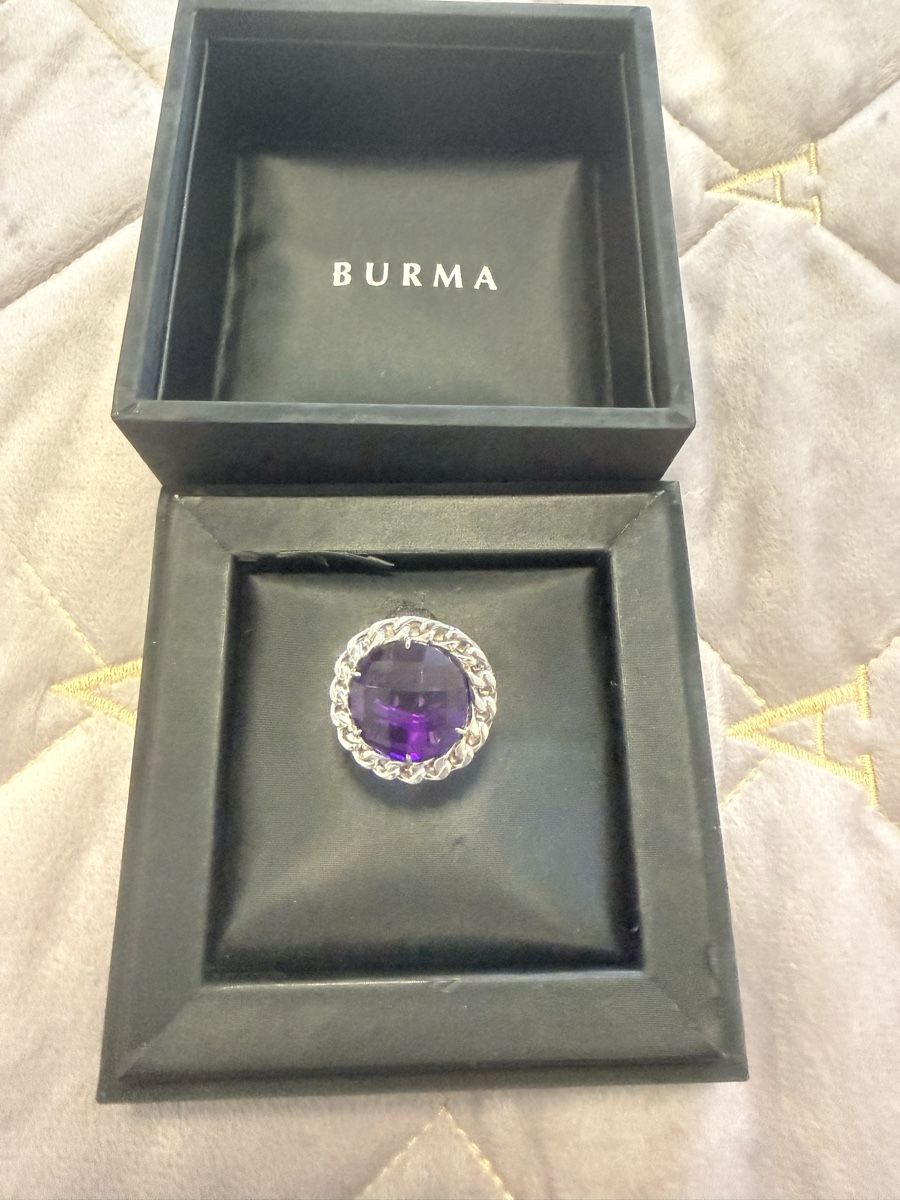 Anelli: Burma bijoux ring with amethyst – Usato da Genève venduto da iri_f78b 2