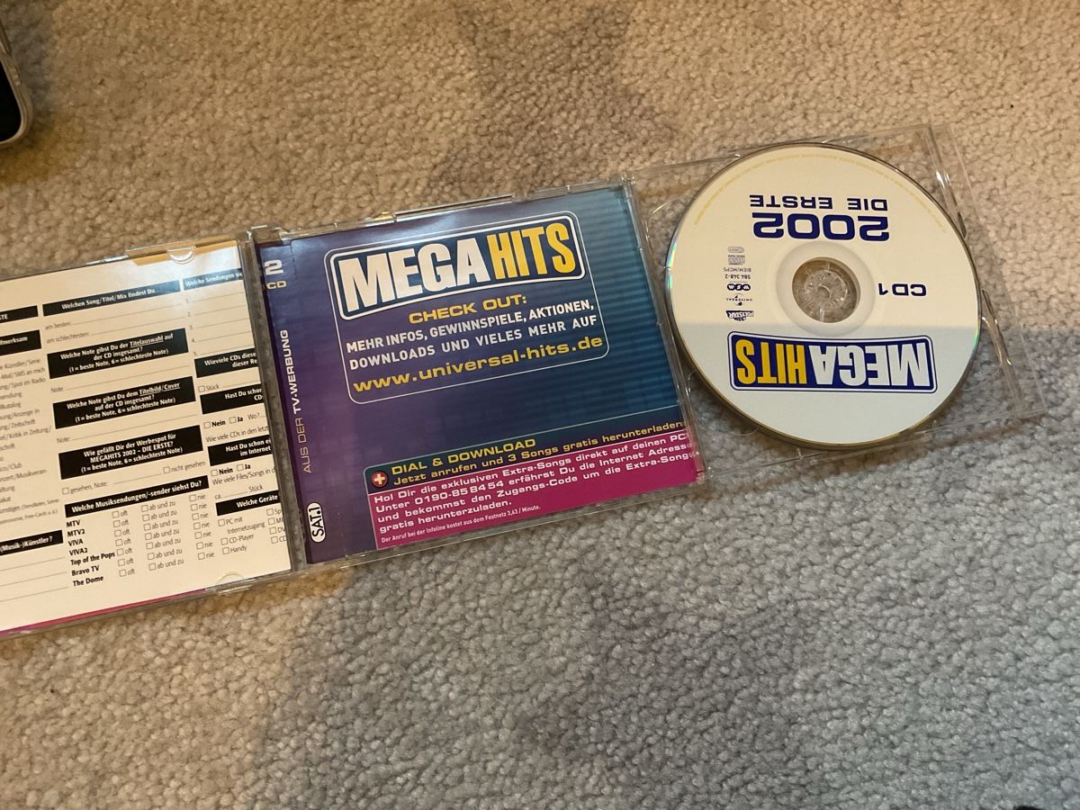 CDs: Mega Hits 2002 Die Erste - CD Doppelalbum – Gebraucht aus Grub SG von Vinciguerra 3