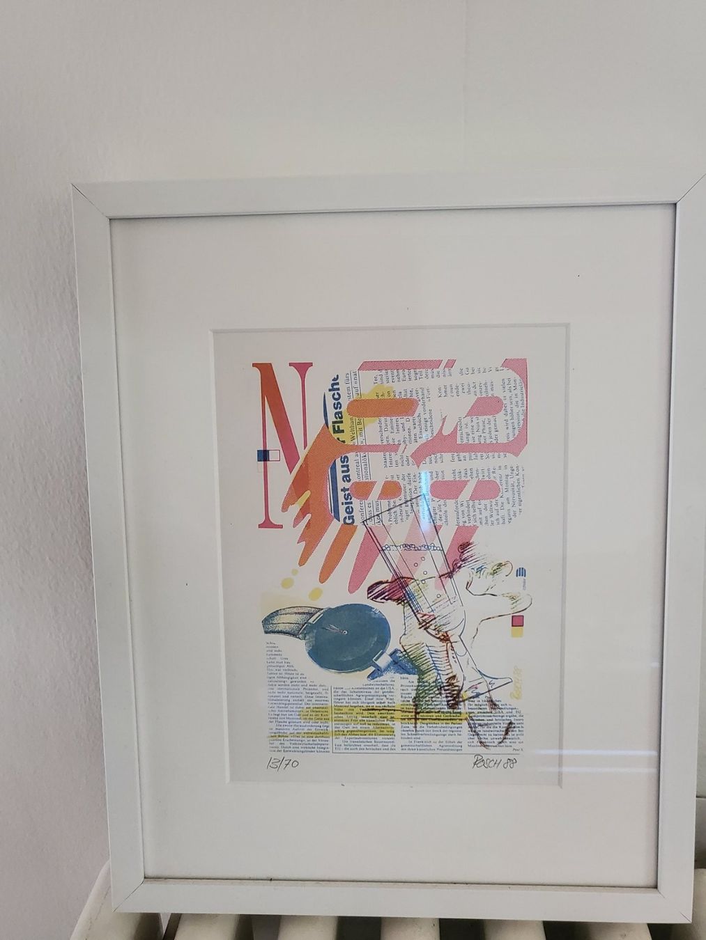 Grafica & Litografie: Rösch, 88, Litho, handsigniert, nummeriert und datiert – Usato da Füllinsdorf venduto da havi4
