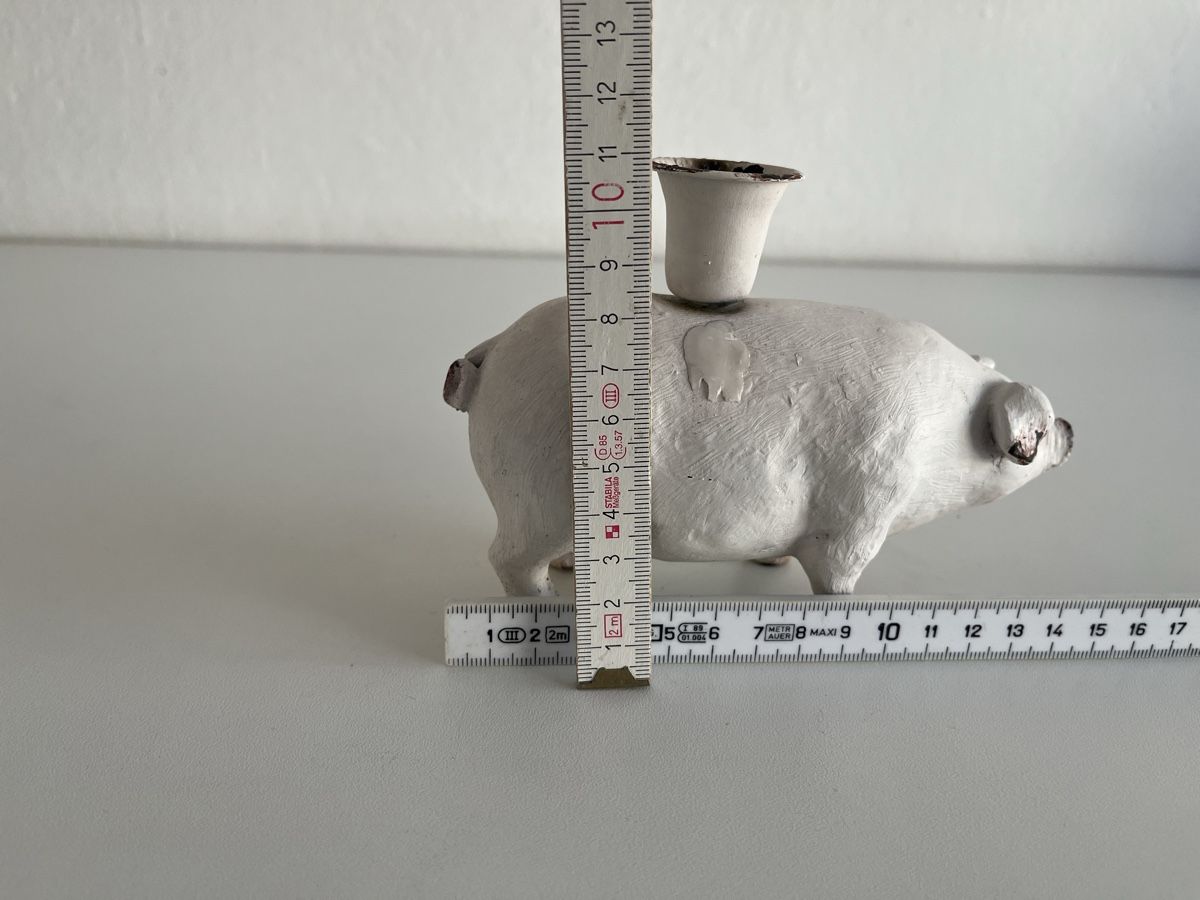 Figurines: Schwein / Kerzenständer – D'occasion à Wetzikon ZH par seli03 9