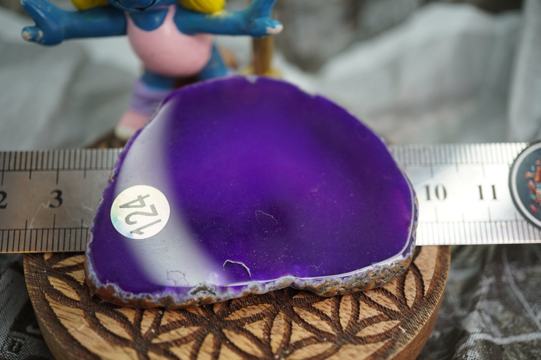 Minerali & Pietre curative: Achat  Scheibe  pink  Wunderschön       ab  1.-     Räumung – Nuovo e nell'imballaggio originale da Eschenbach SG venduto da topstone 2