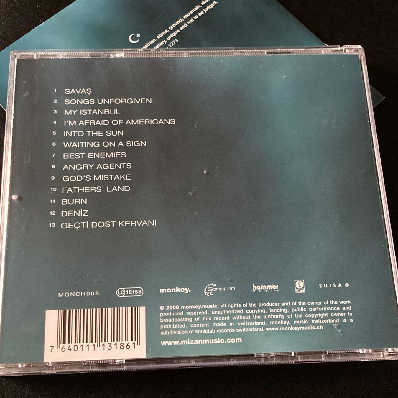 CD: Mizan - Avrasya | Orient Rock – Usato da Bern venduto da Ntsamina 1