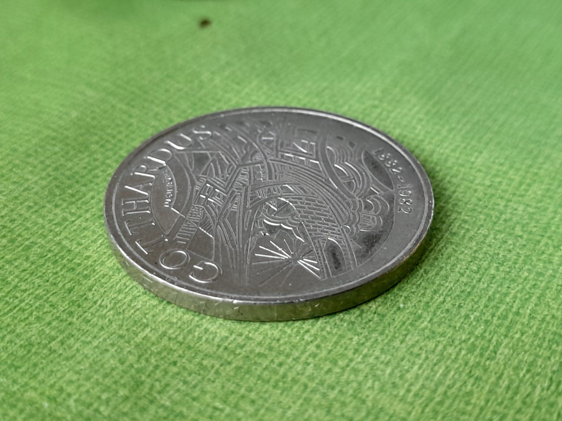Tutti le monete: 5 Franken 1982 Gotthardus – Usato da Aeschi b.Spiez venduto da 52_wochen 7