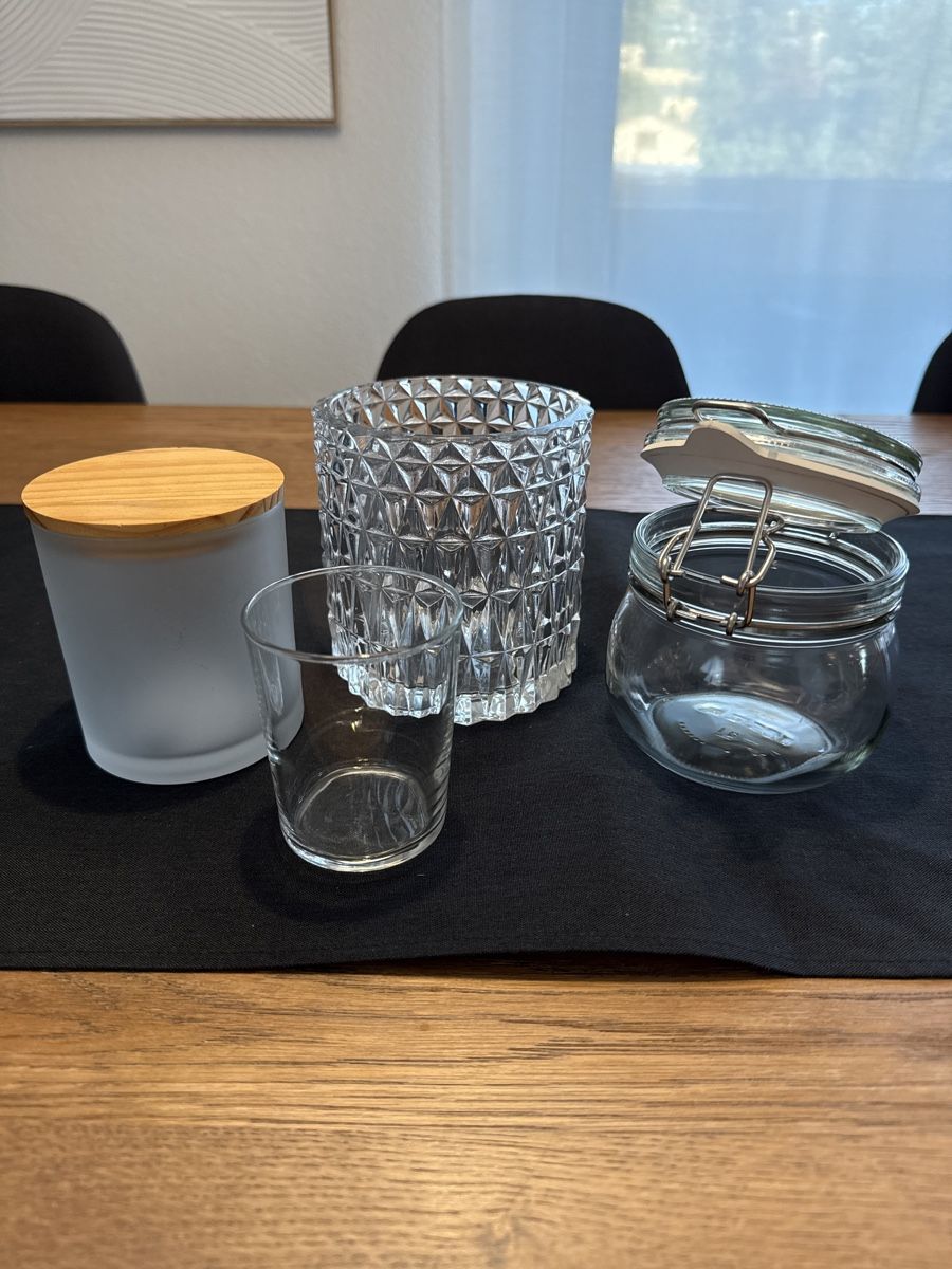 Tutte le decorazioni: 4er Set Deko Gläser, Vorratsglas – Nuovo (secondo la descrizione) da Wettingen venduto da rom_zm2f