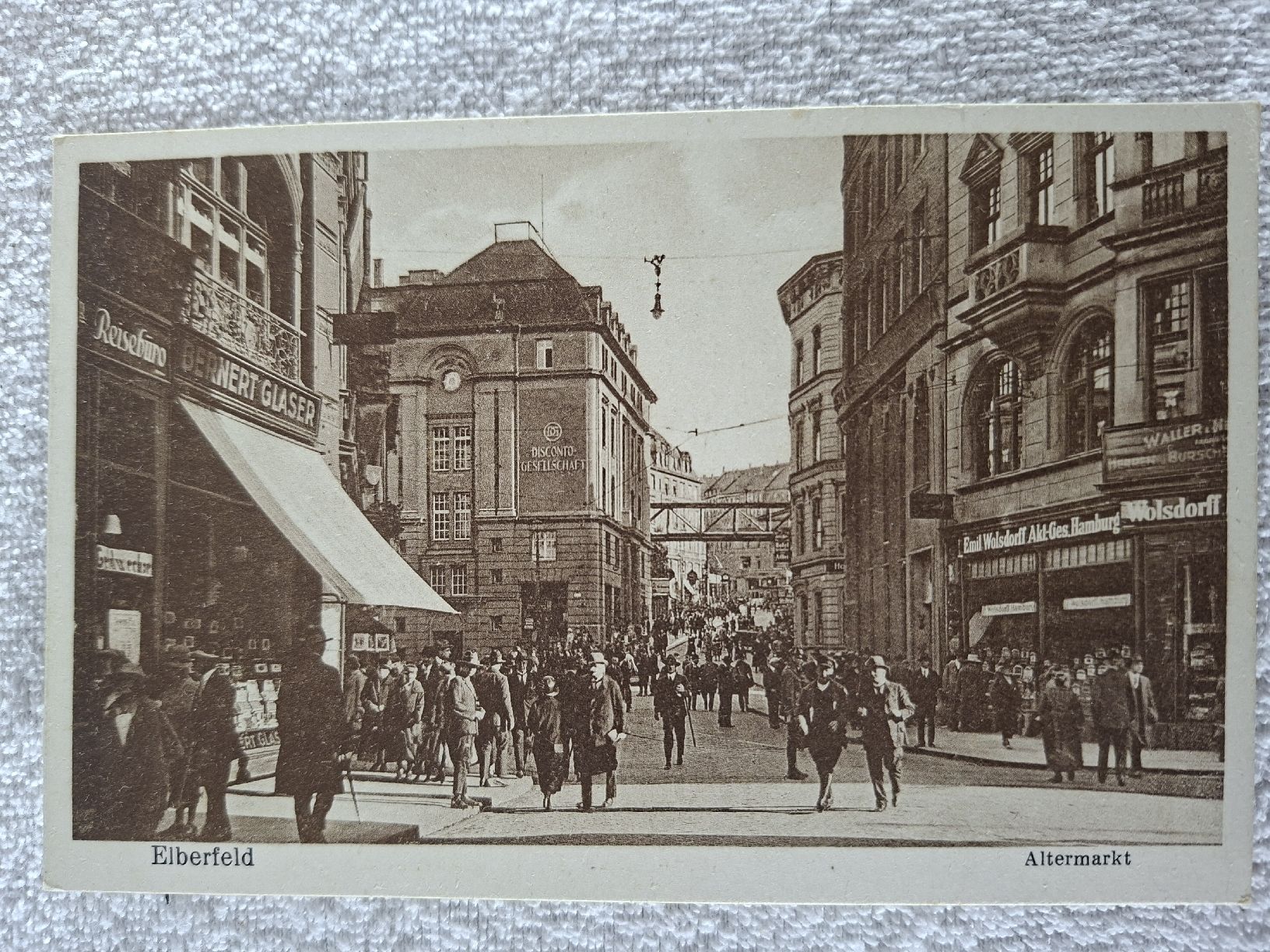 Cartoline postali: Ansichtskarten, Schwebebahn Elberfeld-Barmen – Usato da Grindelwald venduto da carro5 3