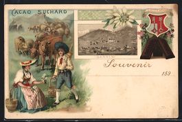 Litho Sarnen, Reklame für Cacao Suchard