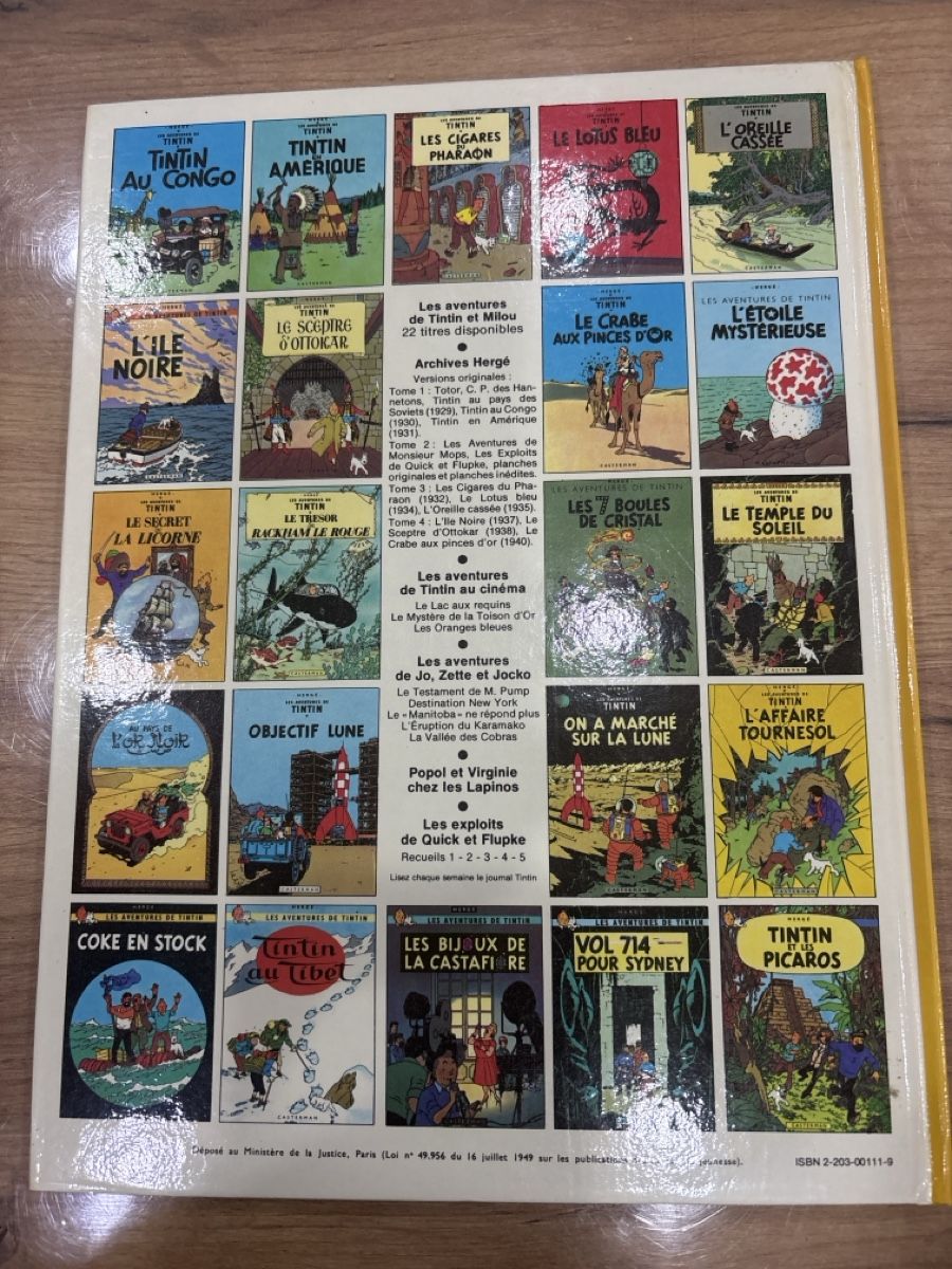Fumetti: Tintin le trésor de Rackham le rouge – Usato da Porrentruy venduto da Servo26 7