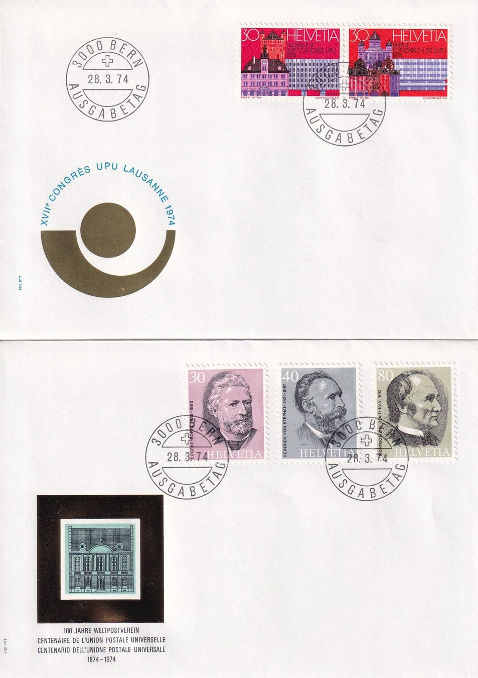Tutti i francobolli: Lot 8 Briefe FDC 1973 - 1974 – Usato da Rossa venduto da becky05 2