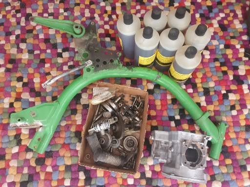 Puch Ciclomotori: Puch Sprinter Rahmen inkl. Zubehör – Usato da Langrickenbach venduto da Davy_Jones