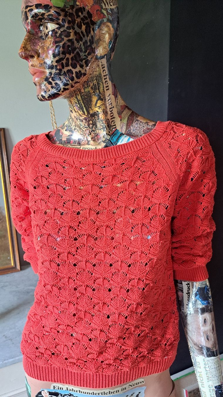 Zara Pulls & Sweat-shirts: ZARA KNIT Lochstrick Pullover Pulli S 36 38  – D'occasion à Mollis par Fauchi99 2