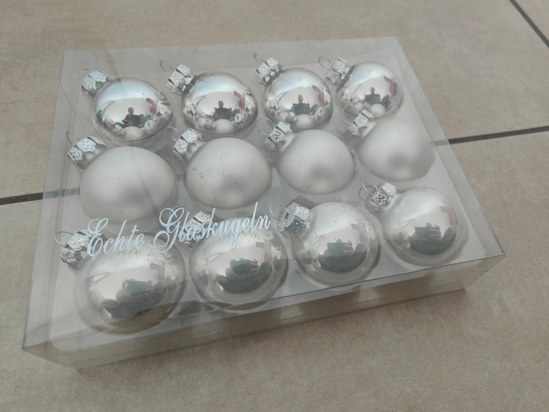 Alle Dekorationen: Mini Weihnachtskugeln / Glaskugeln – Neu und originalverpackt aus Rickenbach b. Wil von Beautiful.Things 1