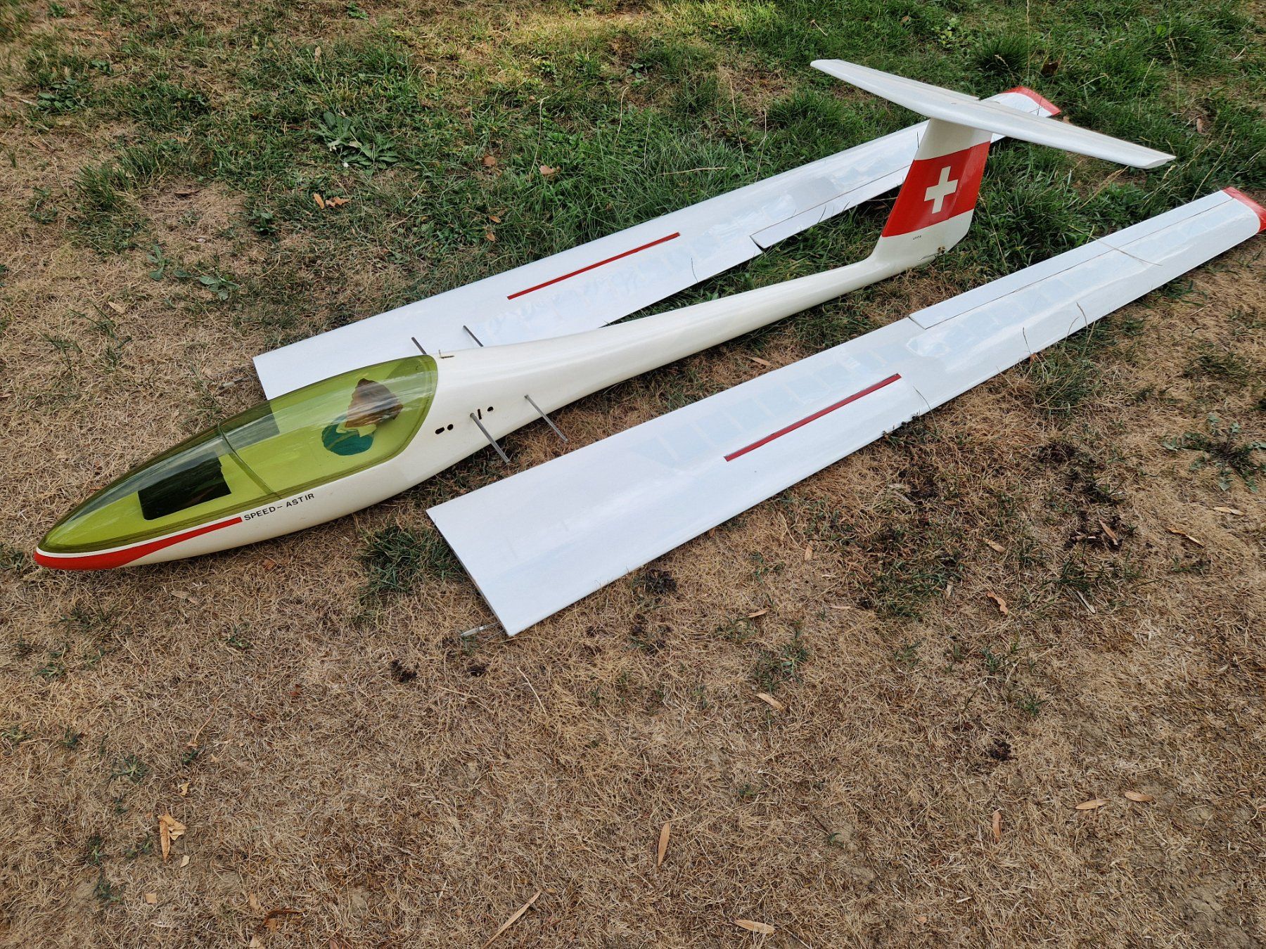RC Kits de montage: Segelflugzeug Speed Astir – D'occasion à Fräschels par fascination12 3