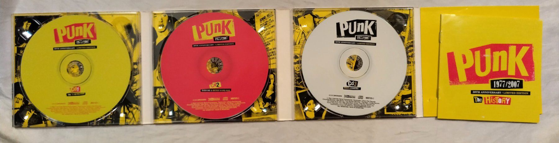 CD: Punk 1977/2007 - 30th Anniversary Limited Edition 3CD Set – Usato da Bellach venduto da JingleJerry 3