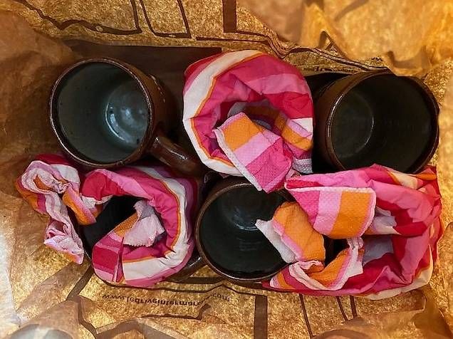 Tassen: 6 tasses mexicaines peintes à la main – Gebraucht aus Genève von e96_9f2n 2