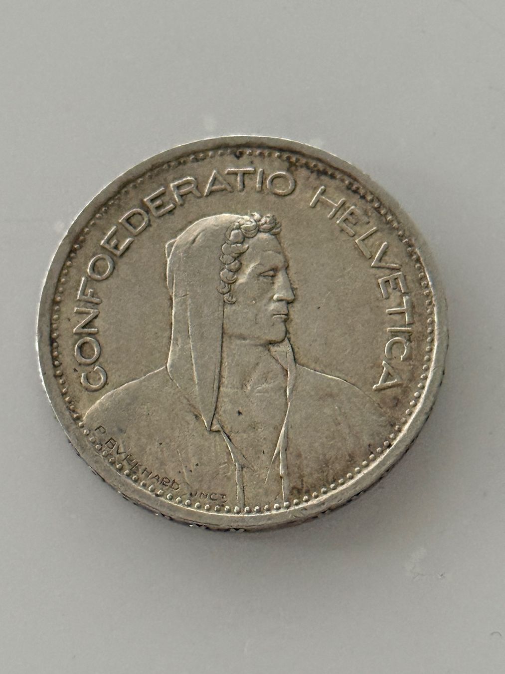 Toutes les monnaies: 5 Franken 1954  Silber – D'occasion à Wallisellen par SWISS_SILVER1