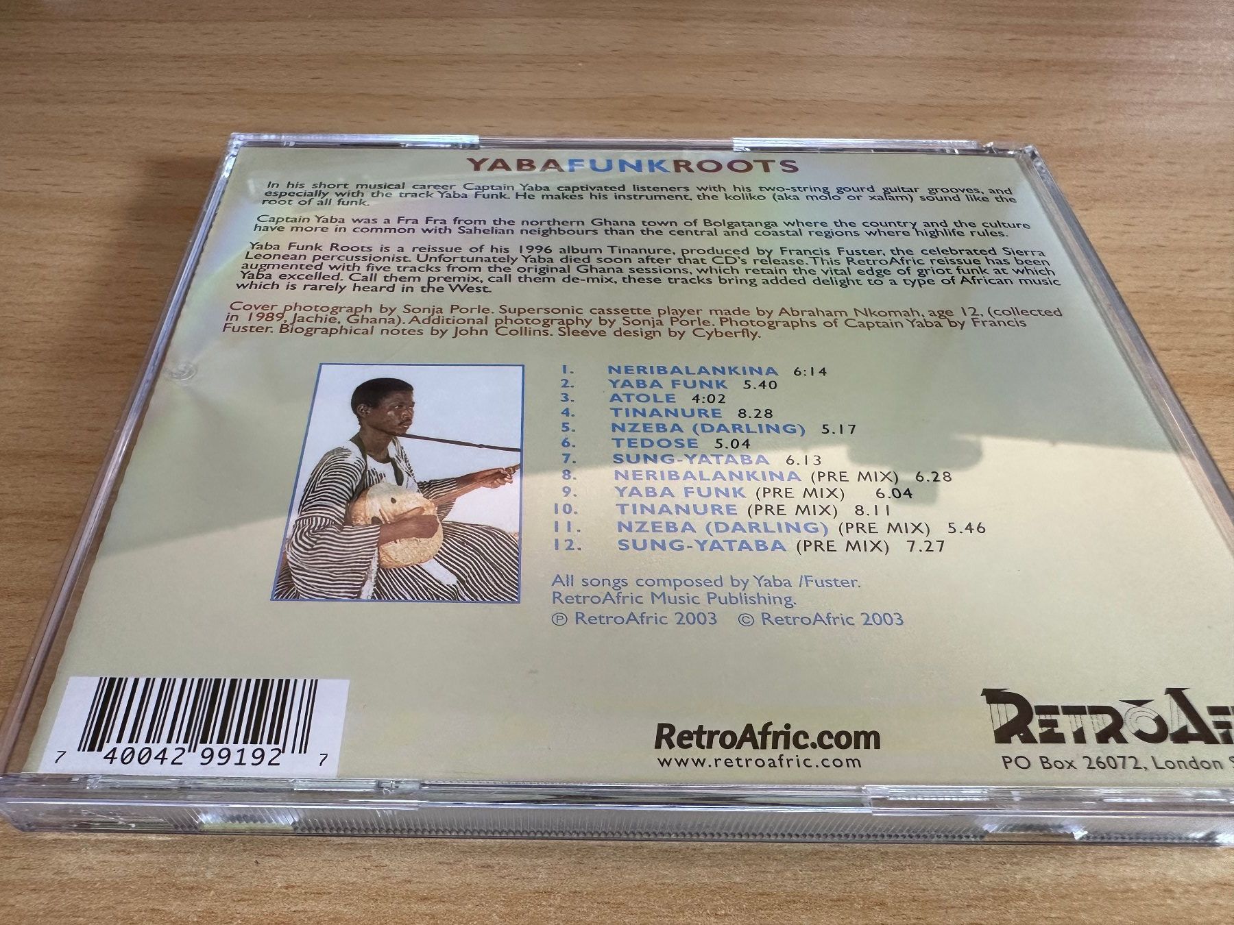 CD: Captain Yaba – Yaba Funk Roots – Usato da Rikon im Tösstal venduto da Alpenmutz 1