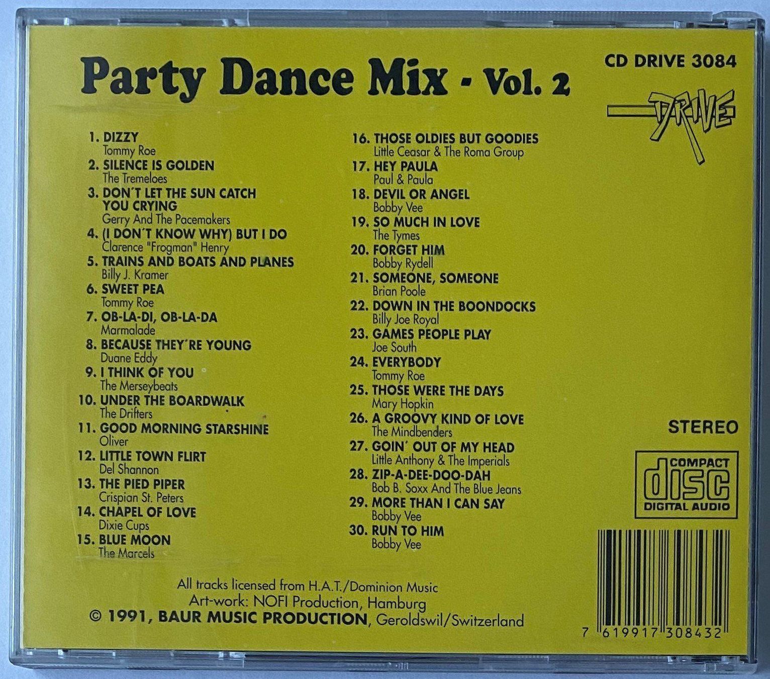 CD: Party Dance Mix Vol. 2 – Usato da Flums venduto da Asquillo 1