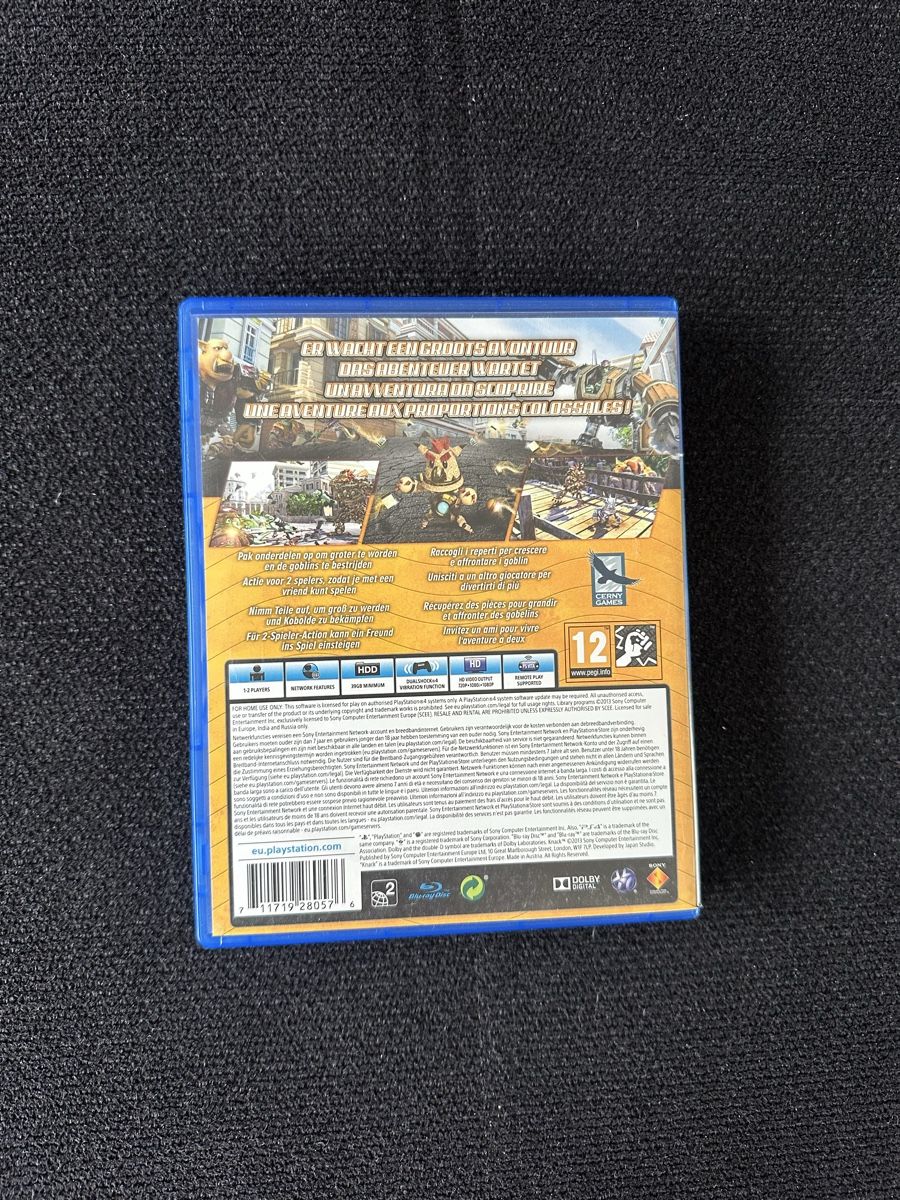 Sony Giochi: Verkaufe das PS4 Spiel: Knack – Usato da Brittnau venduto da Lostw4nted 1