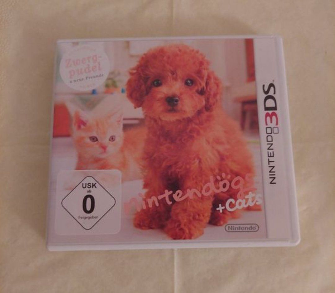 Giochi: Nintendogs + Cats Zwergpudel OVP 3DS – Usato da Köniz venduto da Gamecollect