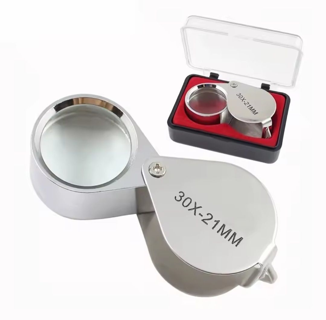 Altro per Ottica: Juwelier Lupe 30x-21mm Silber – Nuovo e nell'imballaggio originale da Menziken venduto da Mirager