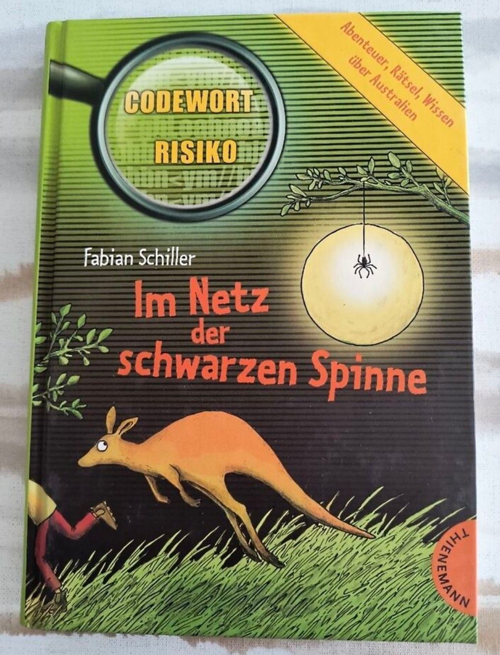 Bücher: Codewort Risiko: Im Netz der schwarzen Spinne - Jugendbuch – Gebraucht aus Schöfflisdorf von kin_2dp9