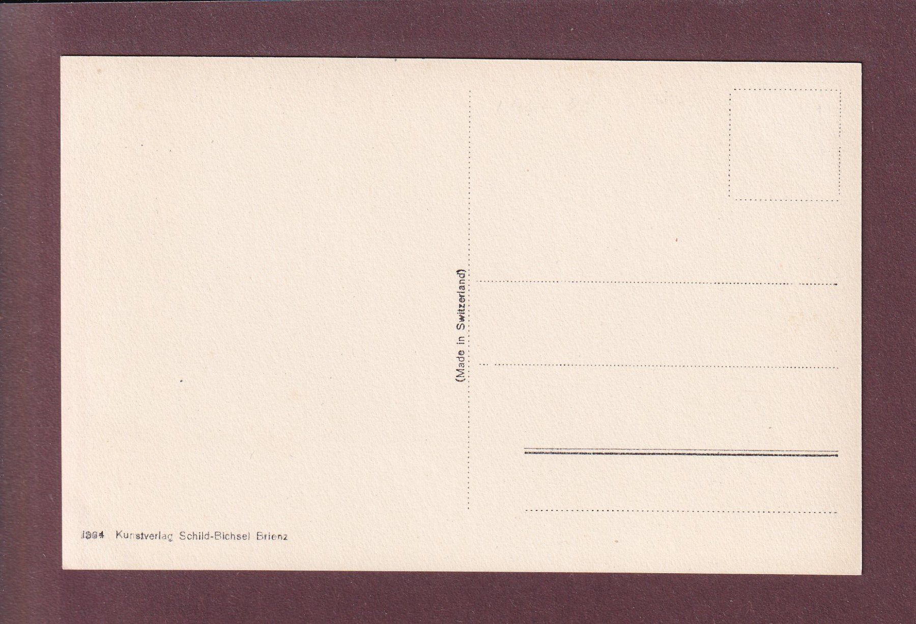 Cartoline postali: ALPHORNBLÄSER – Usato da Pully venduto da nicecards 1