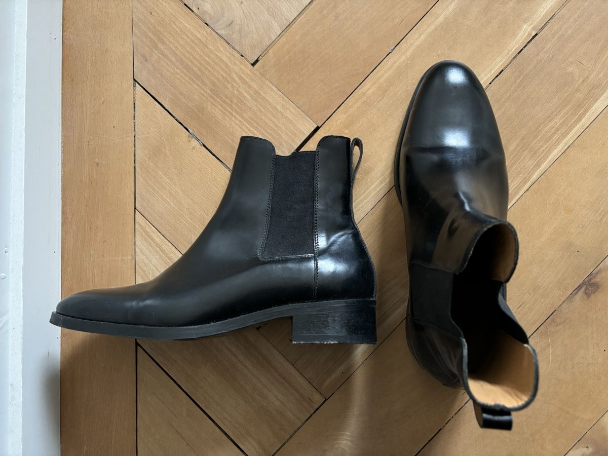 Cos Scarpe da donna: COS klassische Leder Boots - Neu 40 – Nuovo (secondo la descrizione) da Zürich venduto da on_q9rx 2