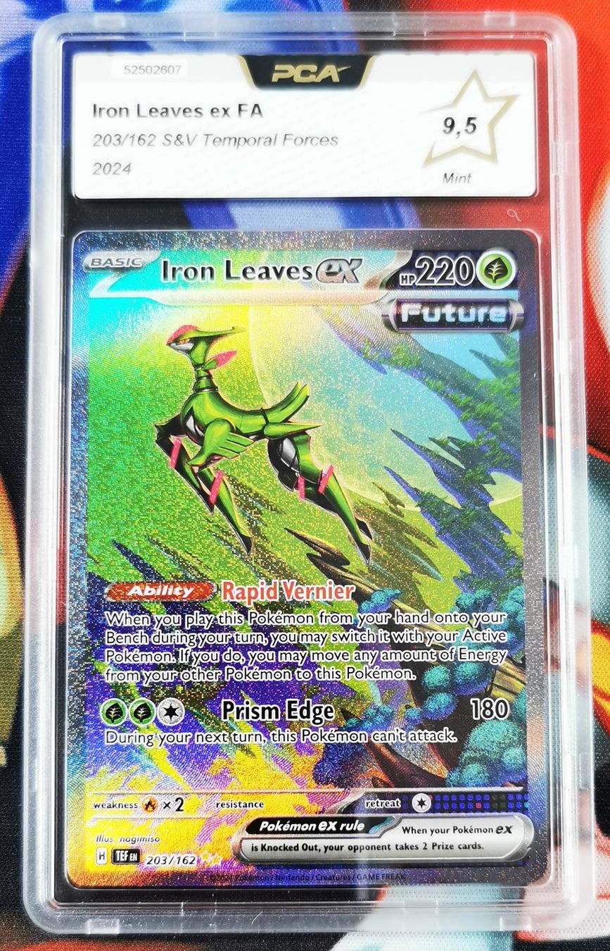 Pokémon Sammelbilder & Trading cards: Pokemon PCA 9.5 Iron Lives 203/162 Temporal Forces EN – Neu (gemäss Beschreibung) aus Cousset von VstarCards