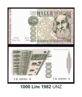 1000 Lire 1982 UNZ