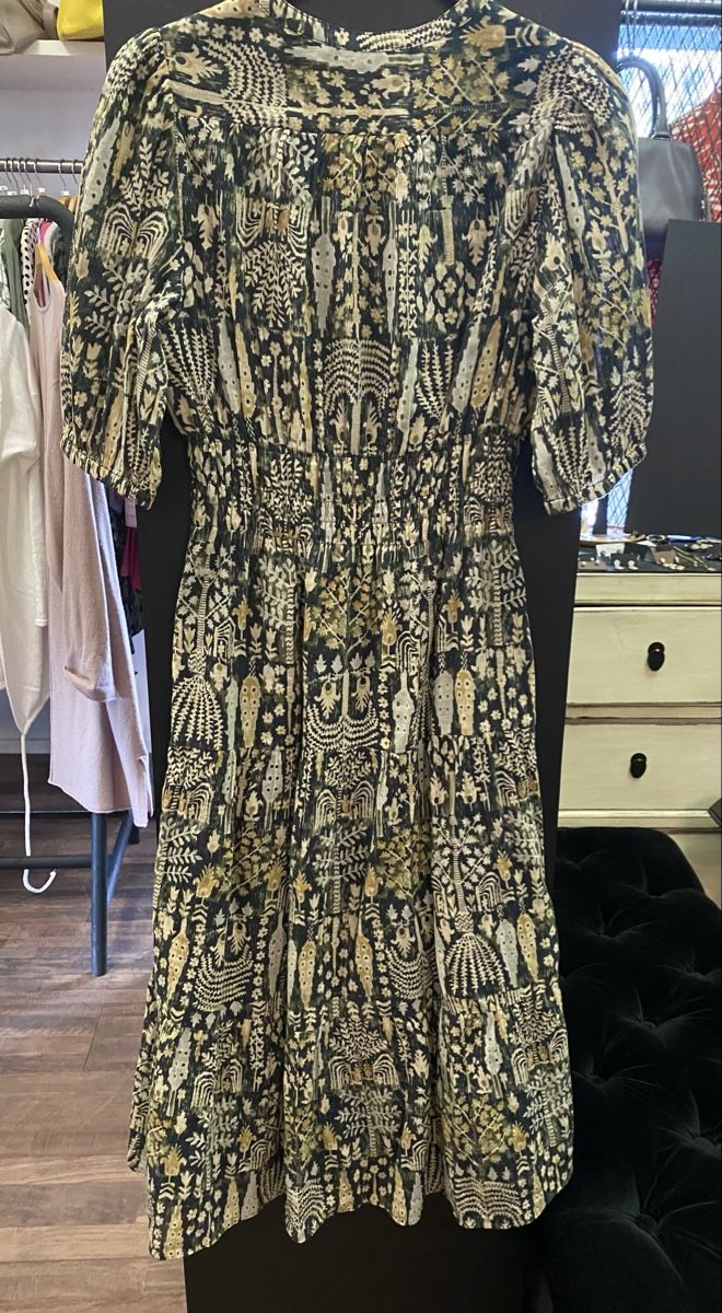 Ba&Sh Kleider: Bash Sommerkleid grün gemustert S neu – Neu (gemäss Beschreibung) aus Büron von Coerner 5