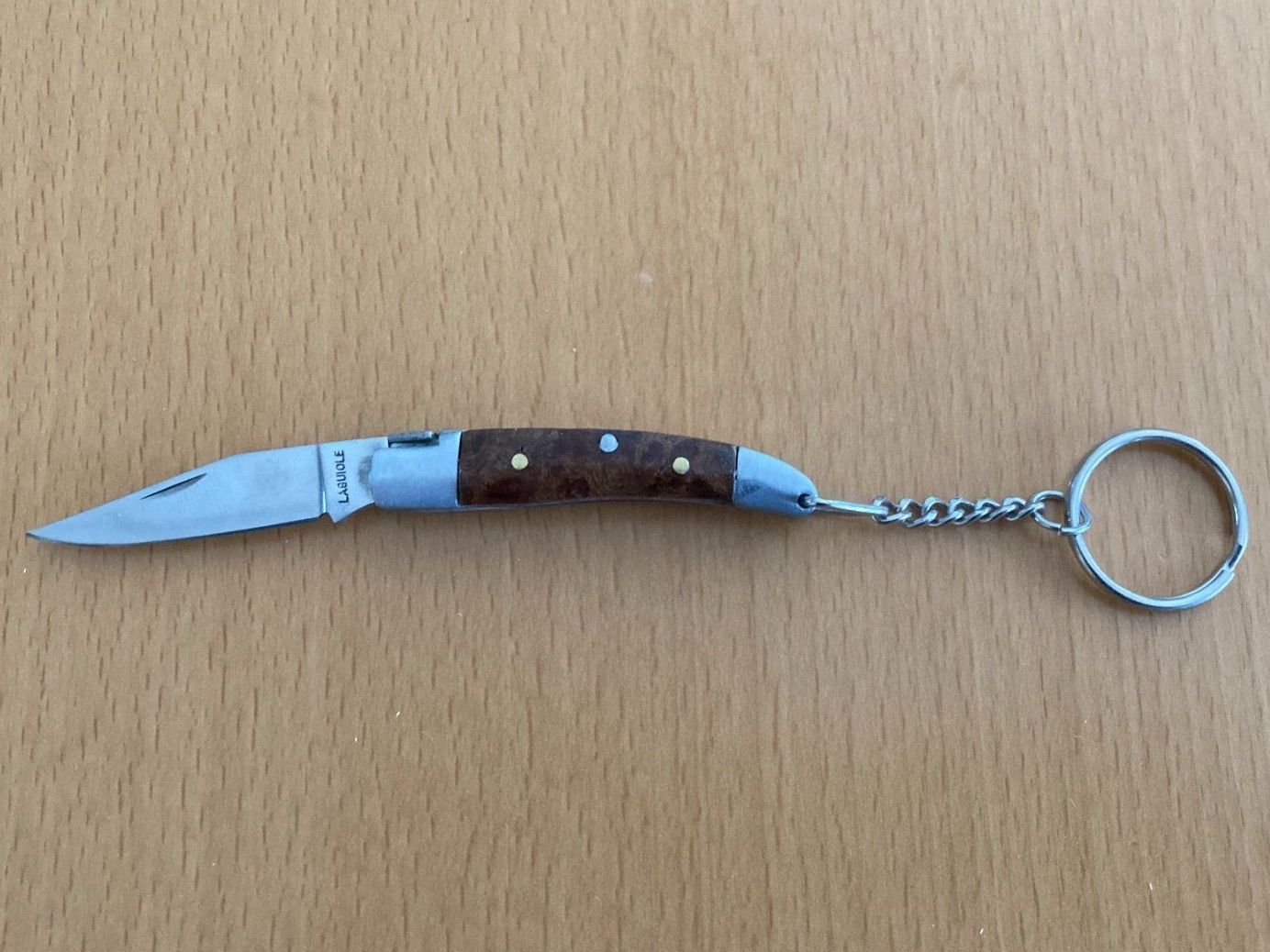 Laguiole Accessori: Couteau Porte-clé LAGUIOLE - NEUF – Nuovo (secondo la descrizione) da Prez-vers-Noréaz venduto da JOCO1963