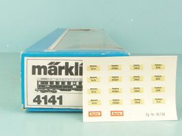 Märklin H0 4141 Personenwagen 3.Kl. DB