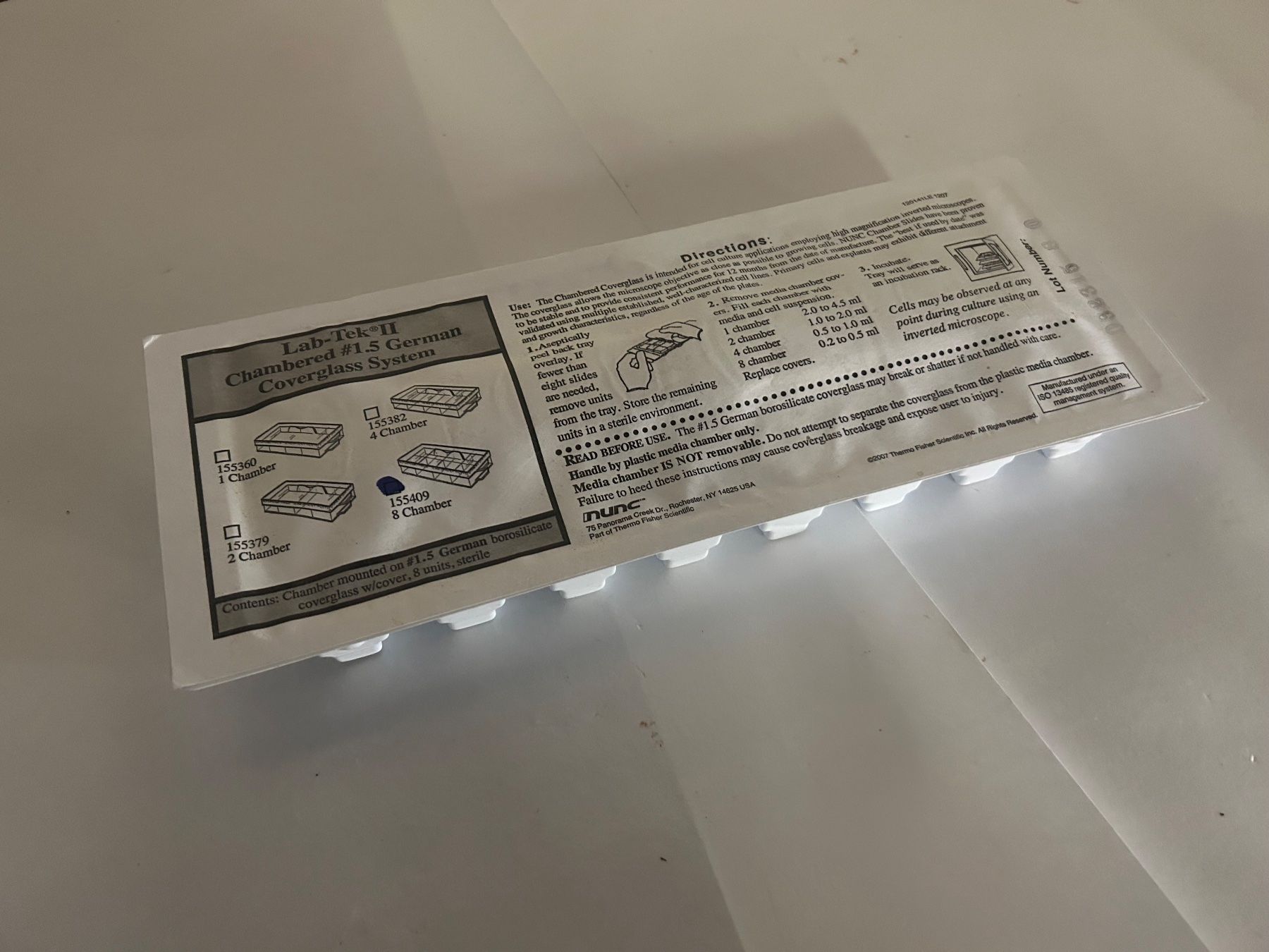 Altro in Accessori per animali: Lab Tek 2 Inkubationskanmern – Nuovo e nell'imballaggio originale da Schupfart venduto da philippb06 1