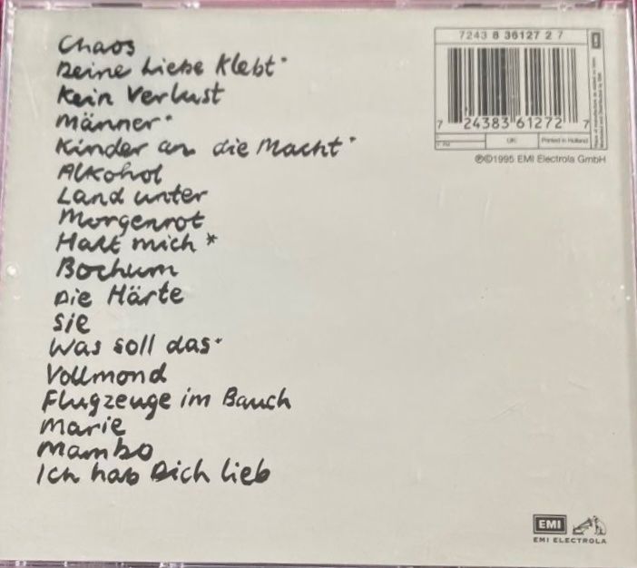 CDs: Herbert Grönemeyer CD Live – Gebraucht aus Luzern von Lycka 1