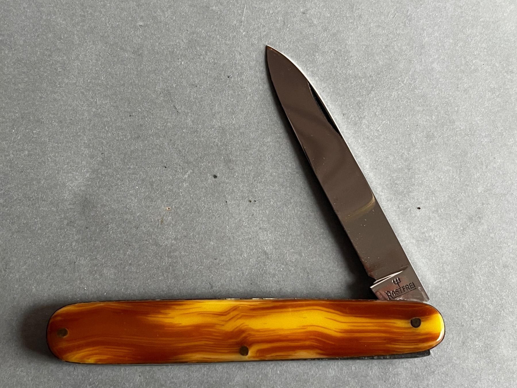 Solingen Coltelli tascabile: Altes Sackmesser Wüsthof/Solingen 93 mm – Usato da Zürich venduto da FV.vintage