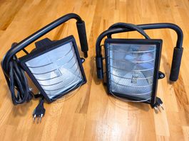Steffen tragbare Flutlicht Baustrahler bis 500 Watt