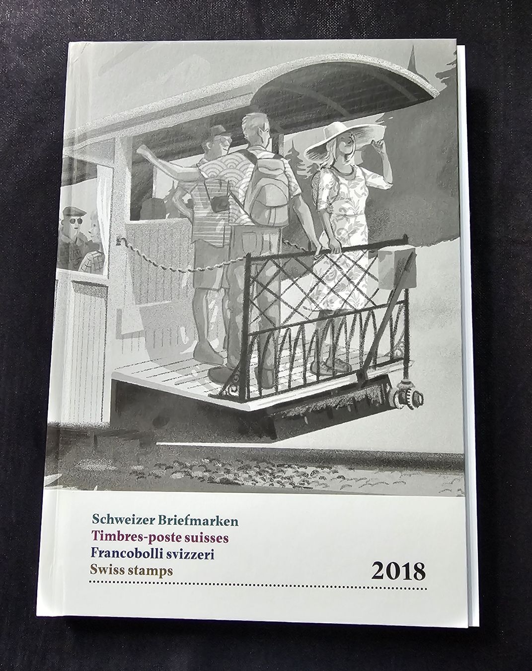 Alle Briefmarken: Schweizer Briefmarken Jahrbuch 2018 - Komplett! Inkl. Folder – Neu (gemäss Beschreibung) aus Wangen b. Olten von ErikaK06