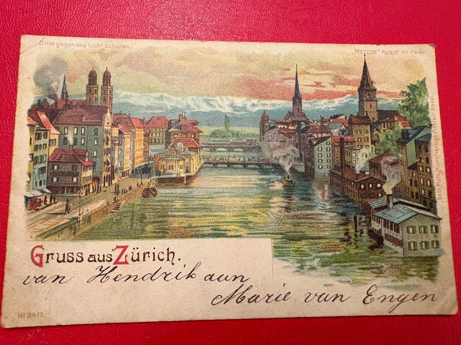Cartoline postali: Gruss aus Zürich – Usato da St-Légier-La Chiésaz venduto da Theo005