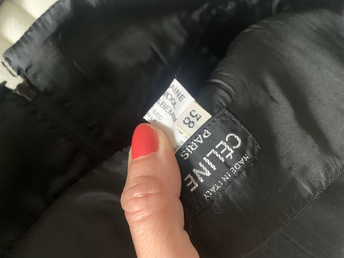 Gonne: Celine jupe blau wolle – Usato da Zürich venduto da Nikuska32 1
