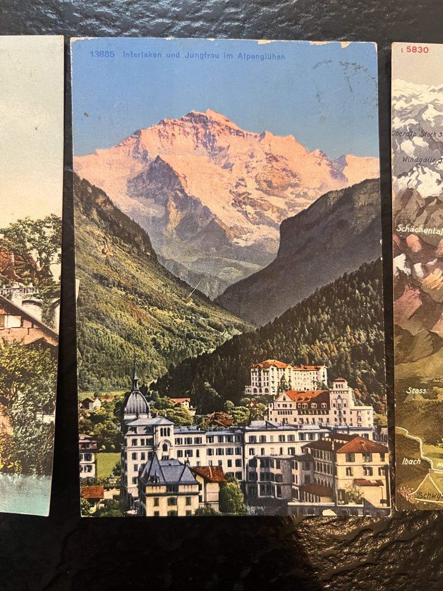 Ansichtskarten: 6 Ansichtskarten Schweiz interlaken/spiez/bern – Gebraucht aus Laufen von Belezza 2