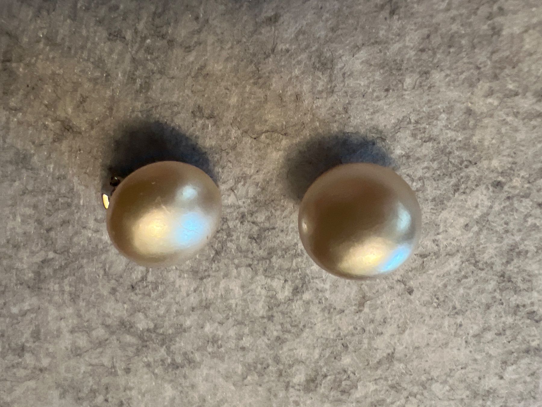 Orecchini pendenti & Orecchini a lobo: Vintage Ohrclips Perlenimitat – Usato da Uznach venduto da Ya_x7x6 1