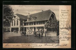AK Kehrsatz, Gasthof Zum Hirschen, 1905