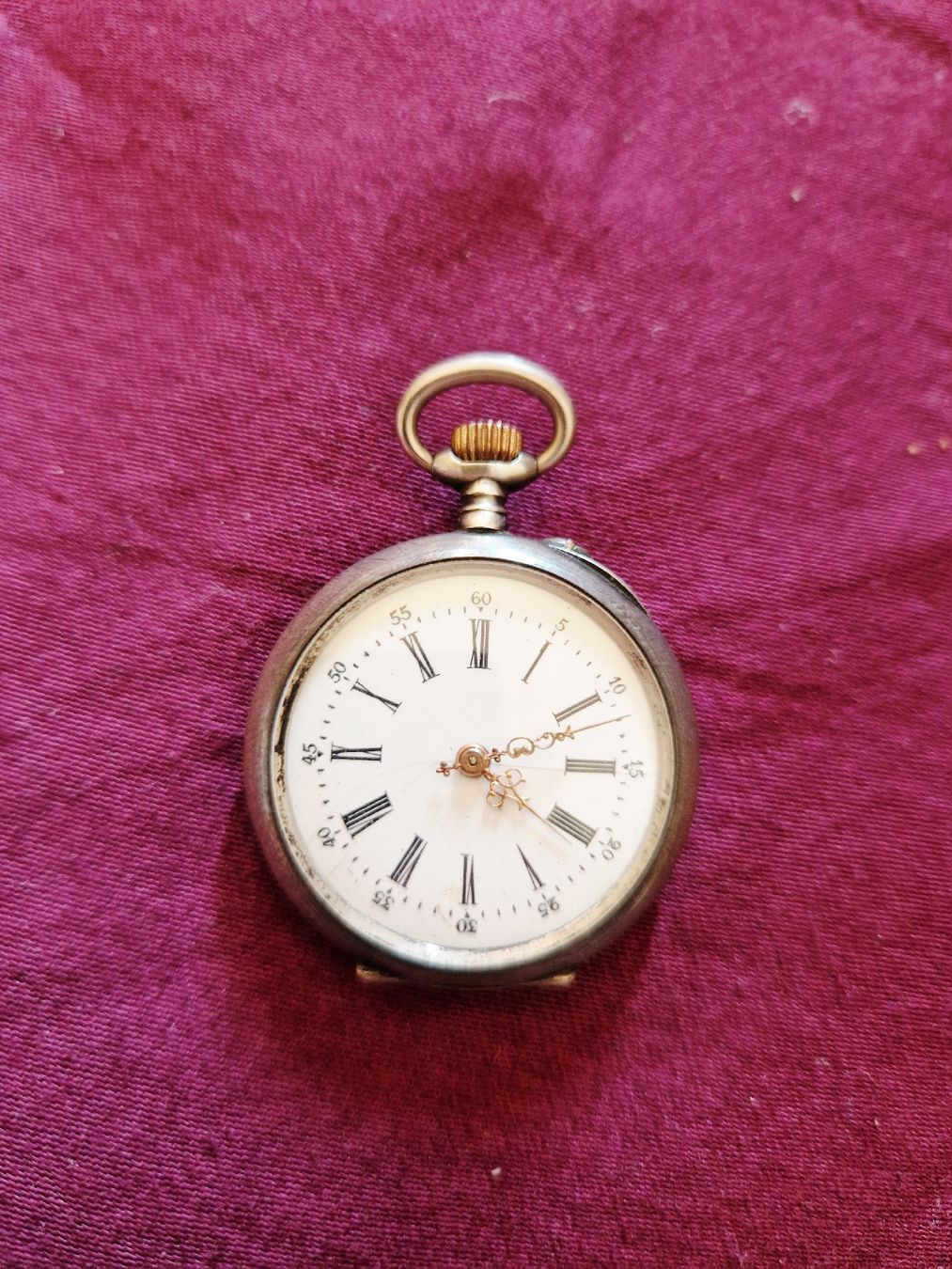 Uhren: Montre à gousset ancienne en Argent 800 – Gebraucht aus Undervelier von Tufitufi7