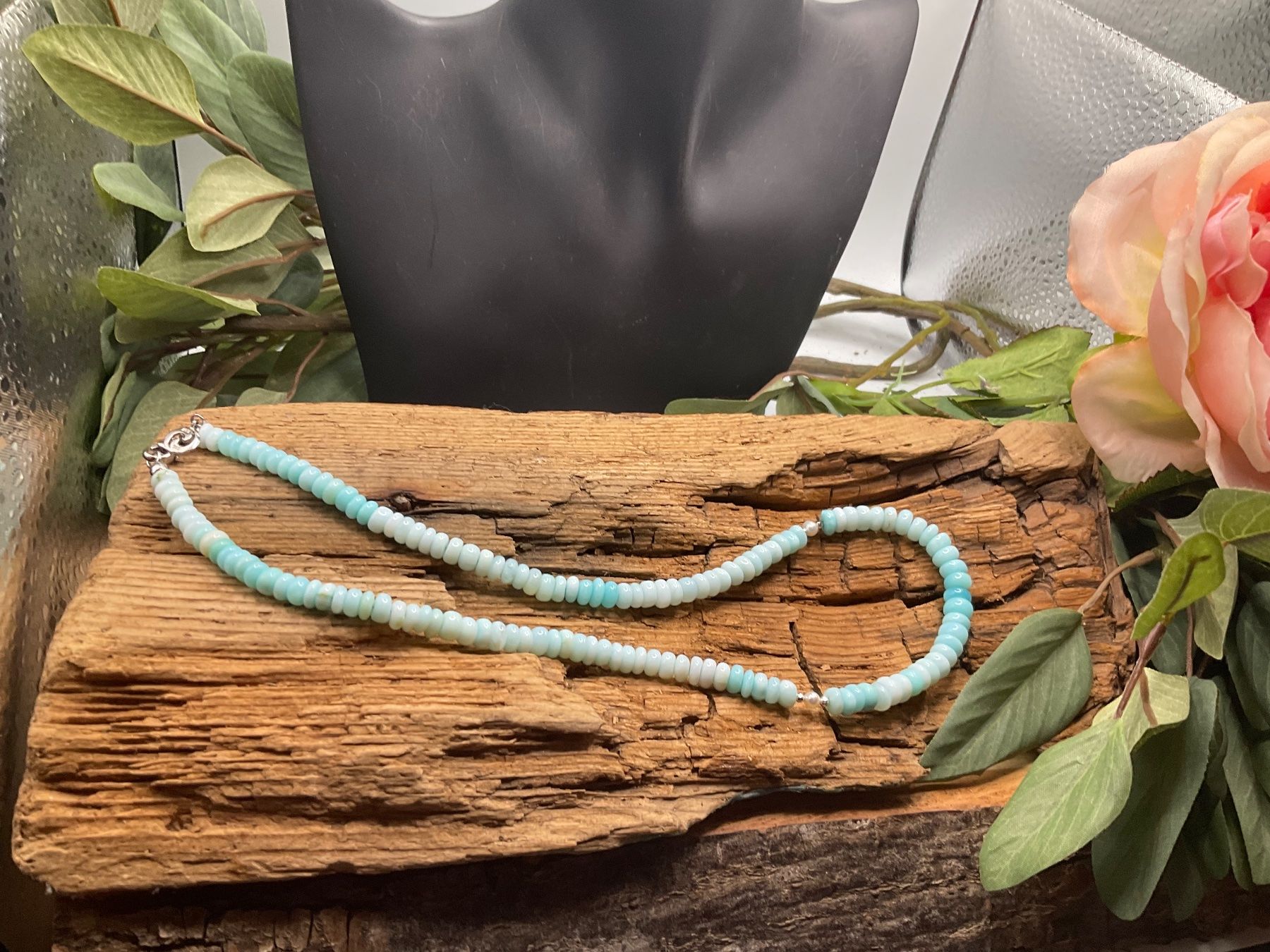 Catenine: Collier Andenopal mit SS, Marke SILBERZEIT – Nuovo (secondo la descrizione) da luzern venduto da Alpendorf1 1